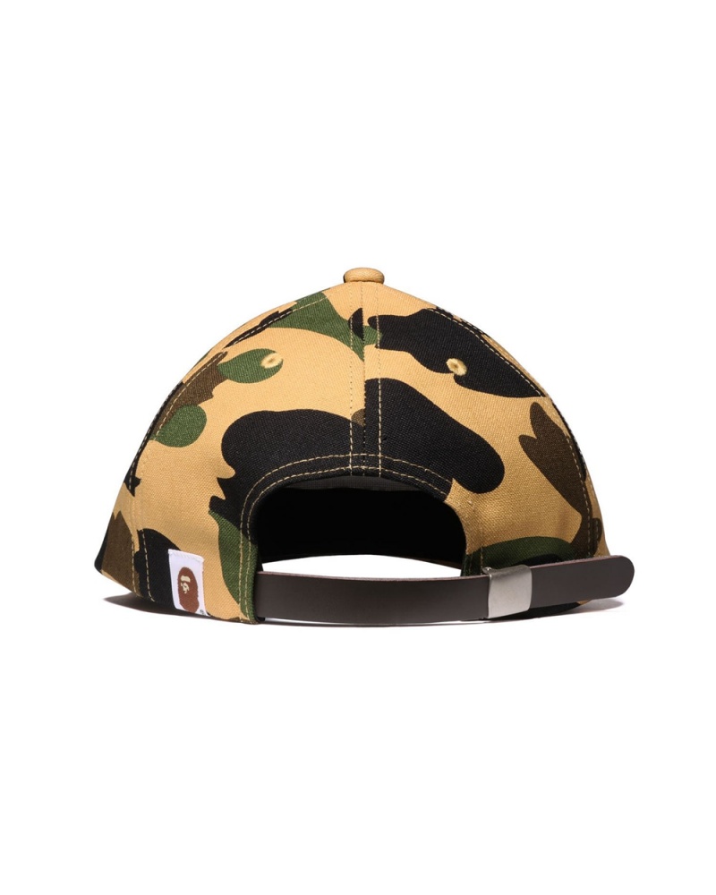 Chapeaux Bape 1st Jaune Homme | BAV-13500198